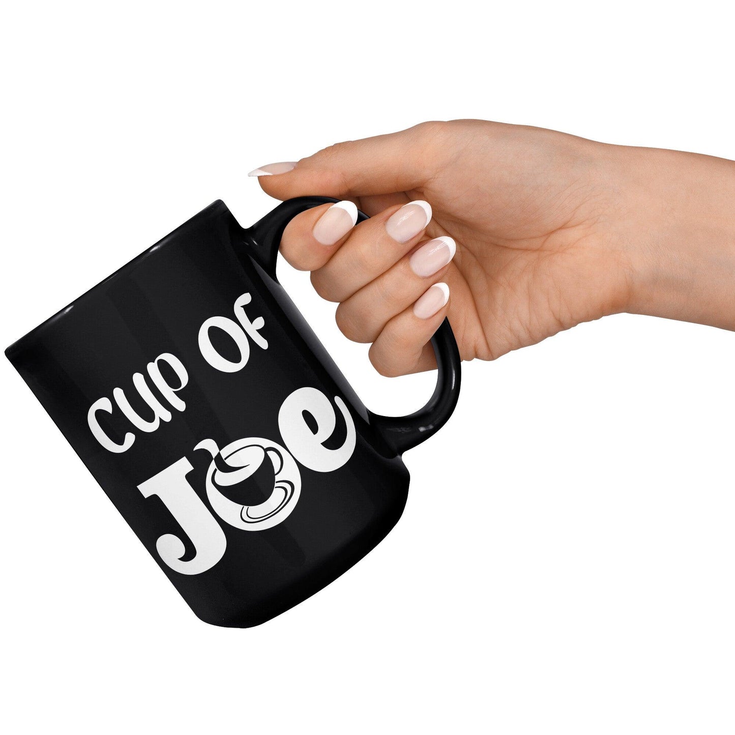 Cup Of Joe Black Mug - TheGivenGet