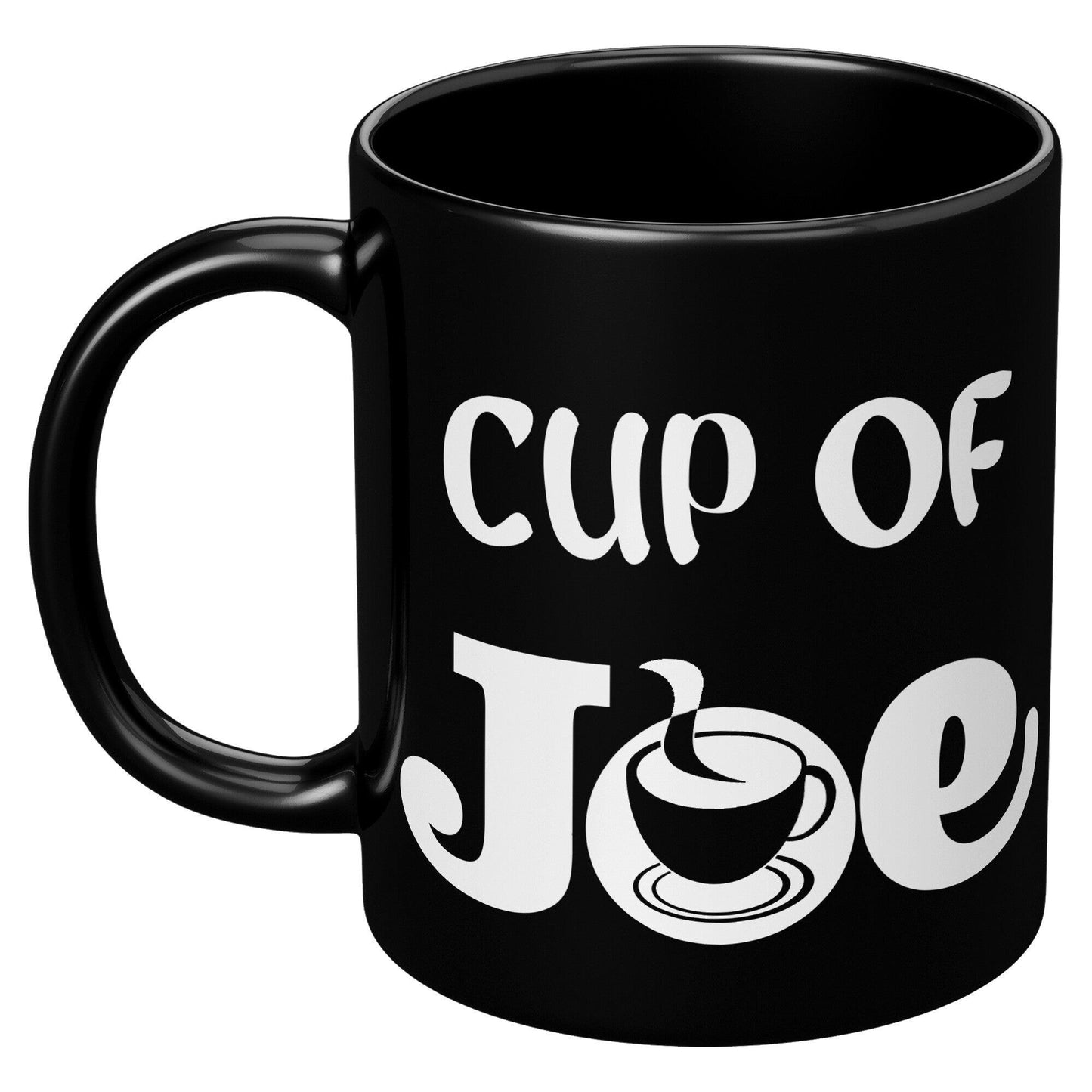 Cup Of Joe Black Mug - TheGivenGet