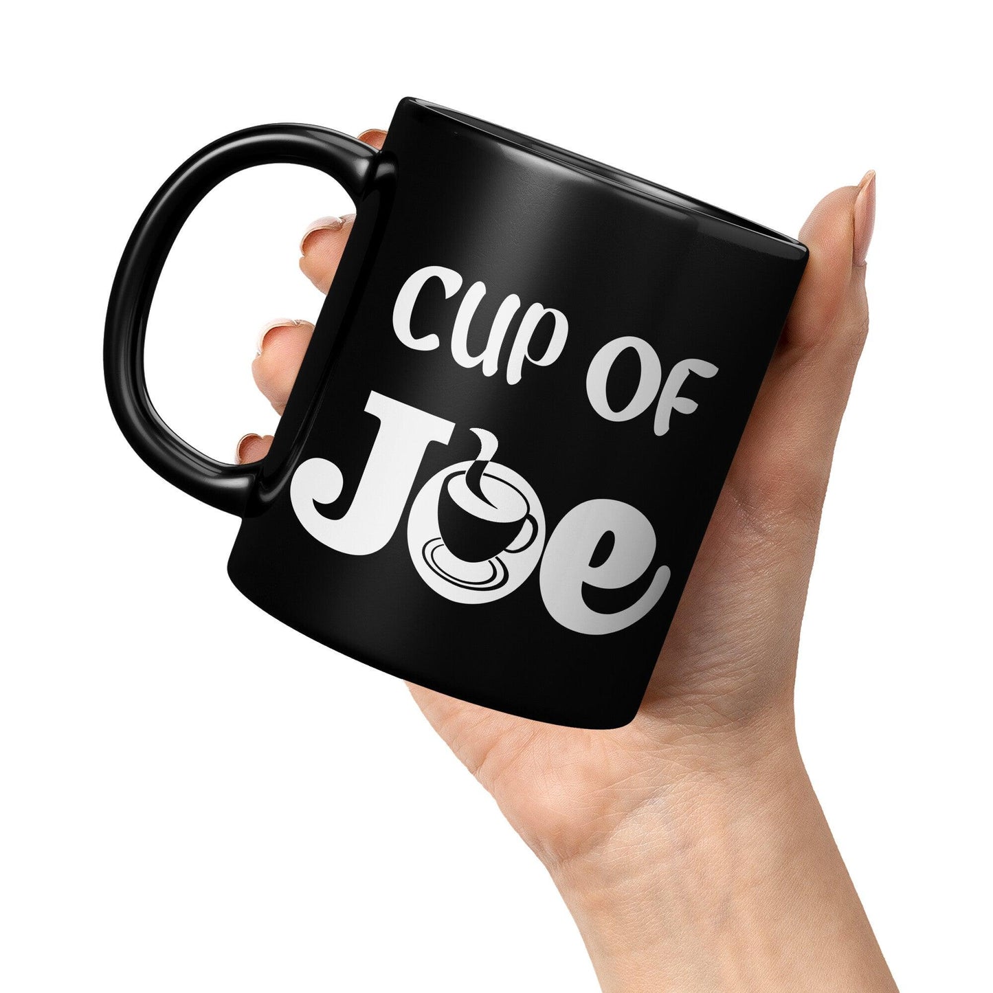 Cup Of Joe Black Mug - TheGivenGet