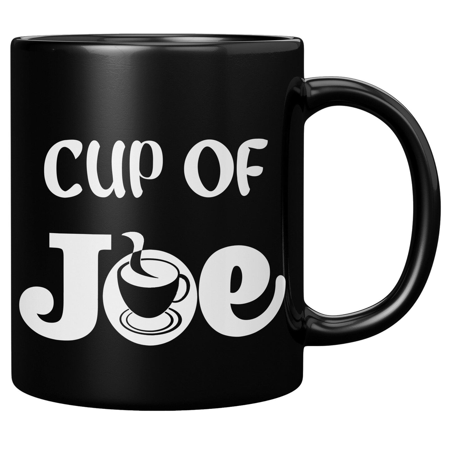 Cup Of Joe Black Mug - TheGivenGet