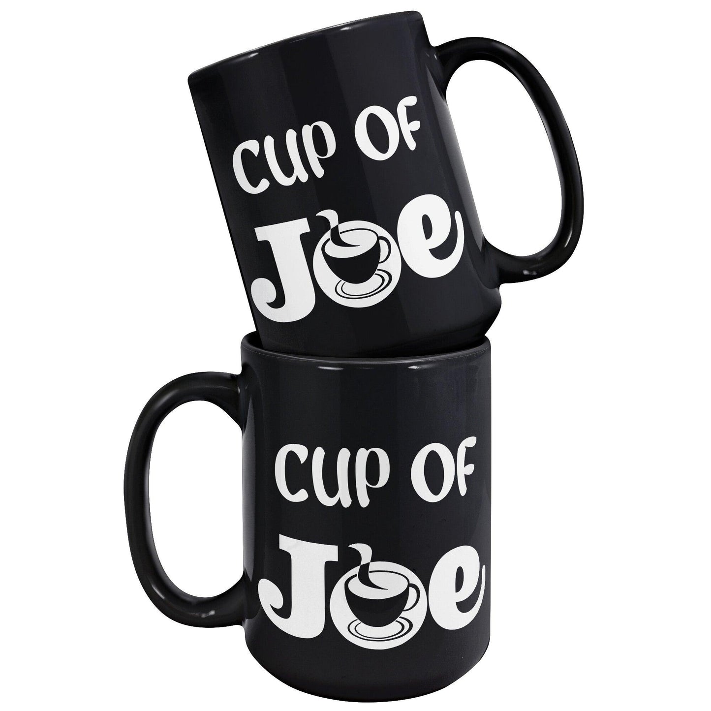 Cup Of Joe Black Mug - TheGivenGet