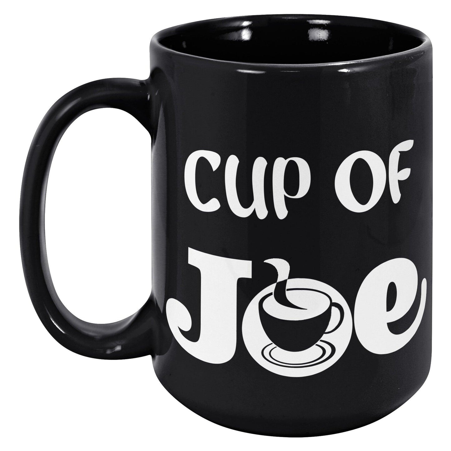 Cup Of Joe Black Mug - TheGivenGet