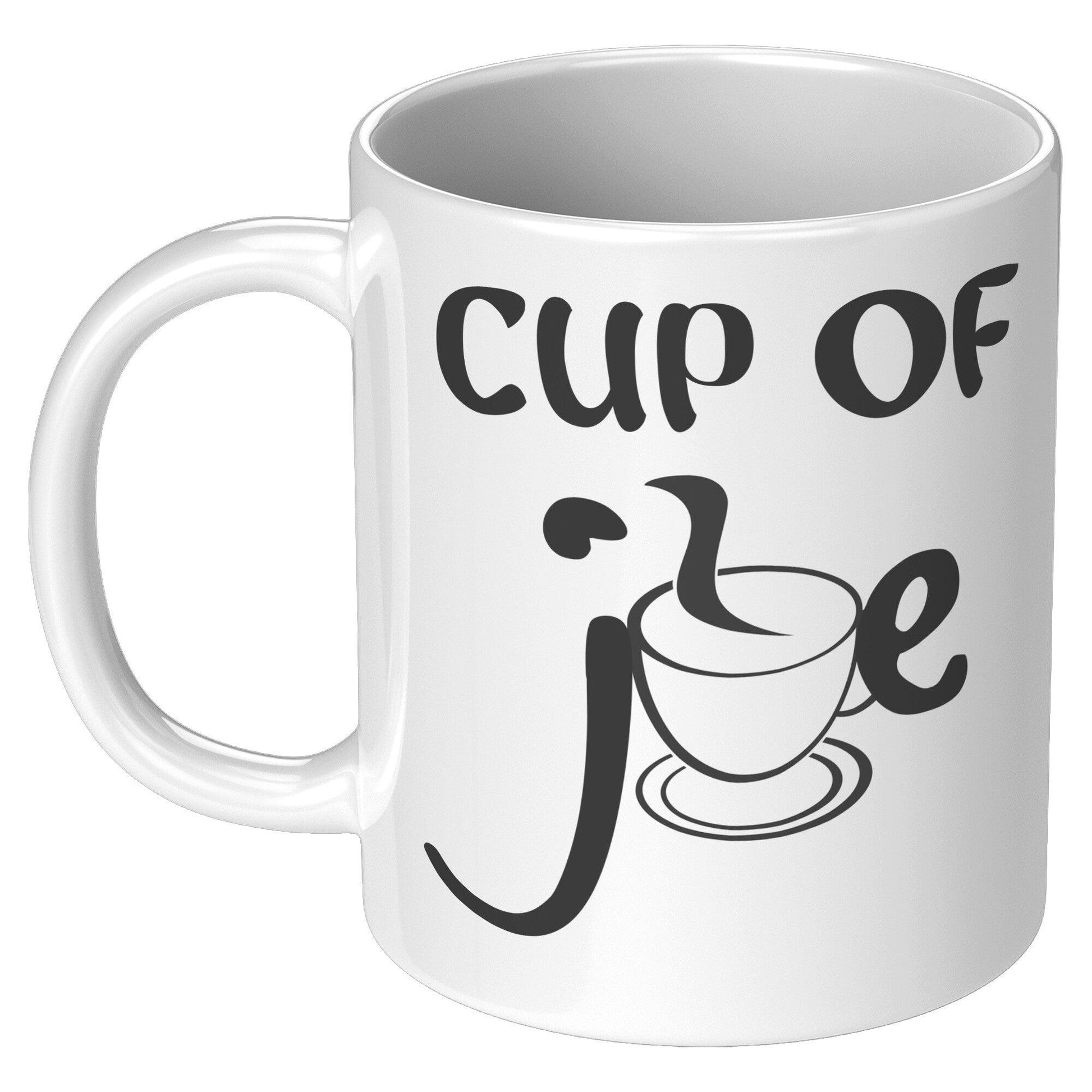 Cup of Joe Light White Mug - TheGivenGet