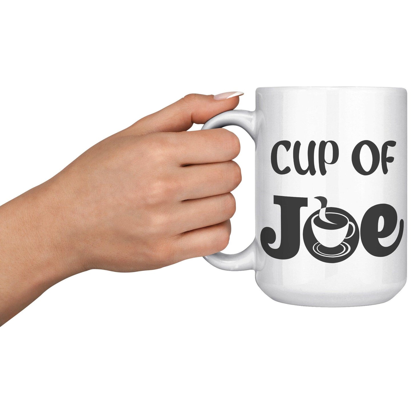 Cup Of Joe White Mug - TheGivenGet