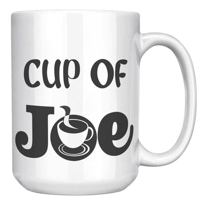 Cup Of Joe White Mug - TheGivenGet