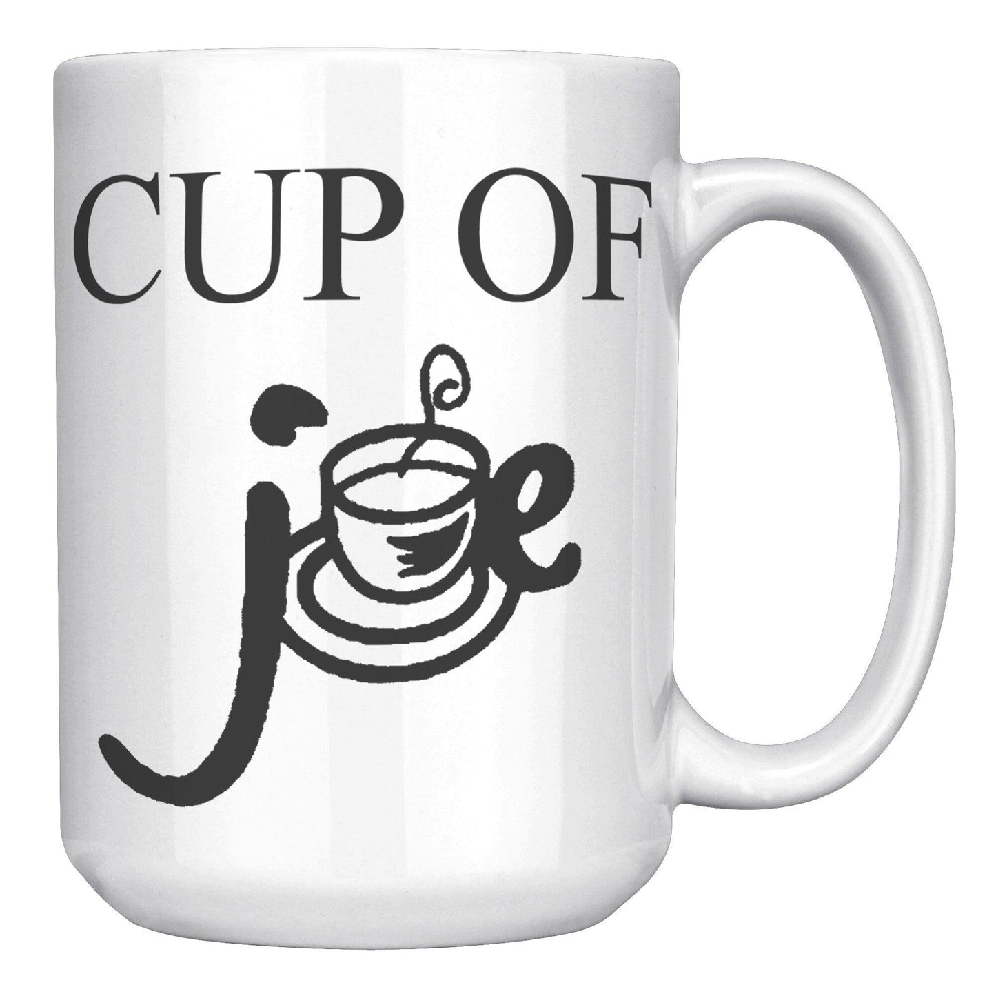 CUP OF Joe White Mug - TheGivenGet