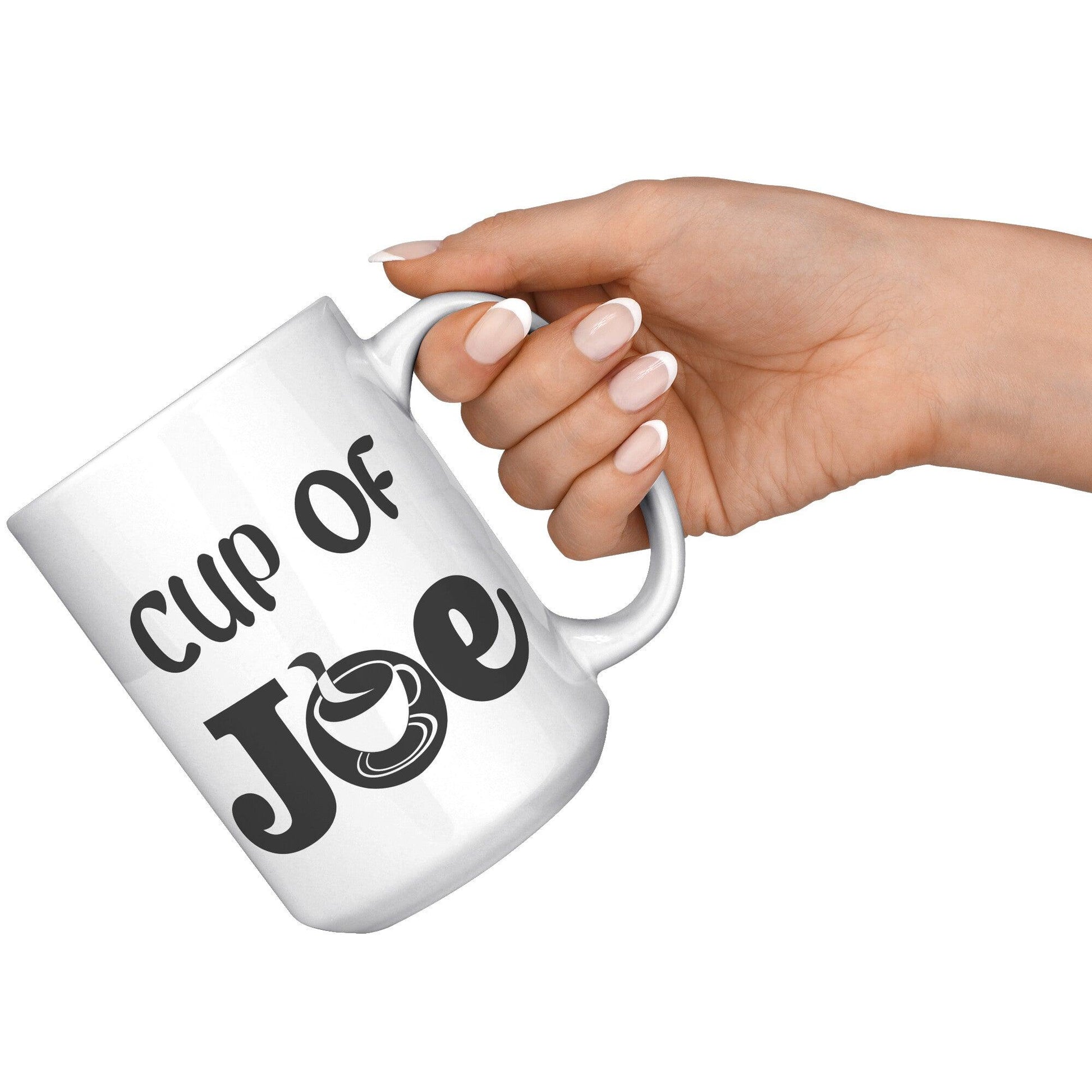 Cup Of Joe White Mug - TheGivenGet
