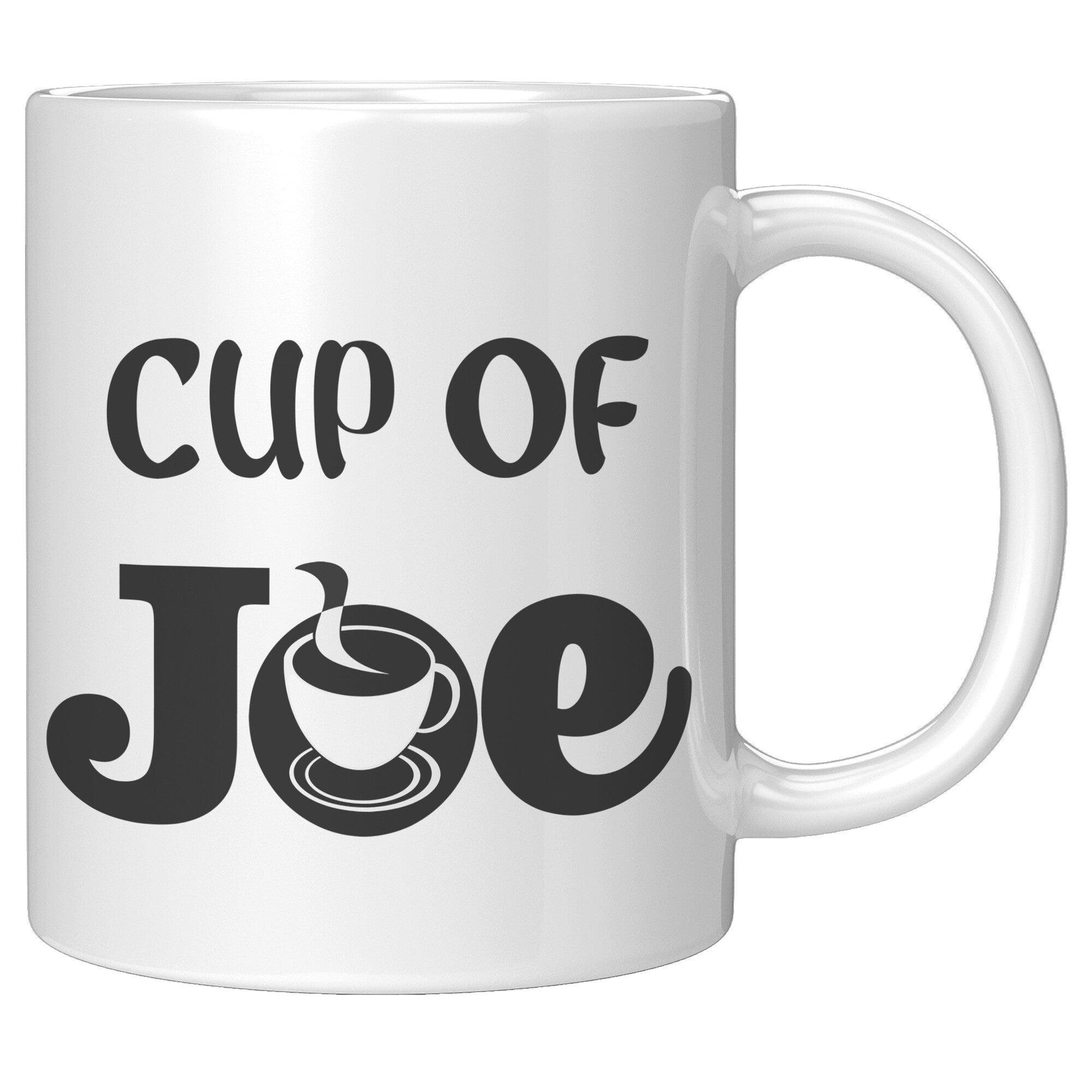 Cup Of Joe White Mug - TheGivenGet