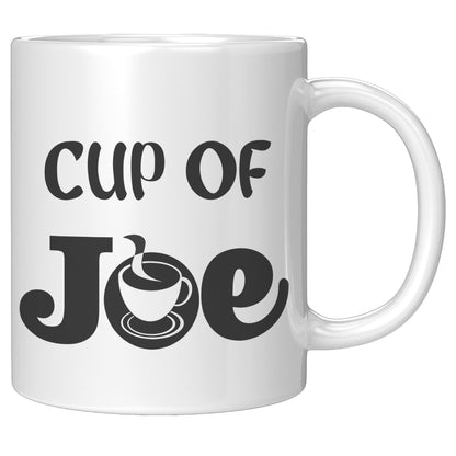 Cup Of Joe White Mug - TheGivenGet