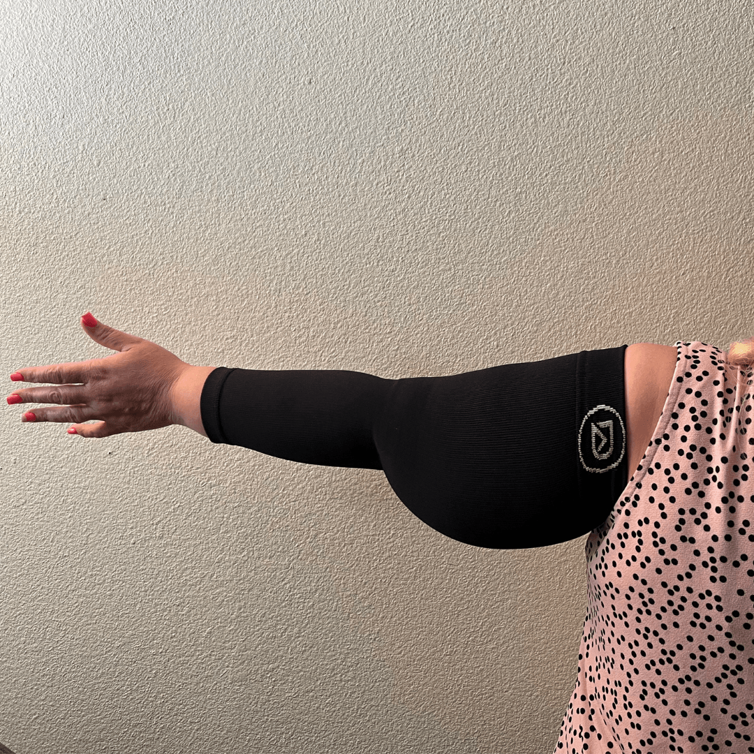 Dominion Active Plus Sized Compression Arm Sleeves 20-30 mmHg (1 PAIR) - TheGivenGet