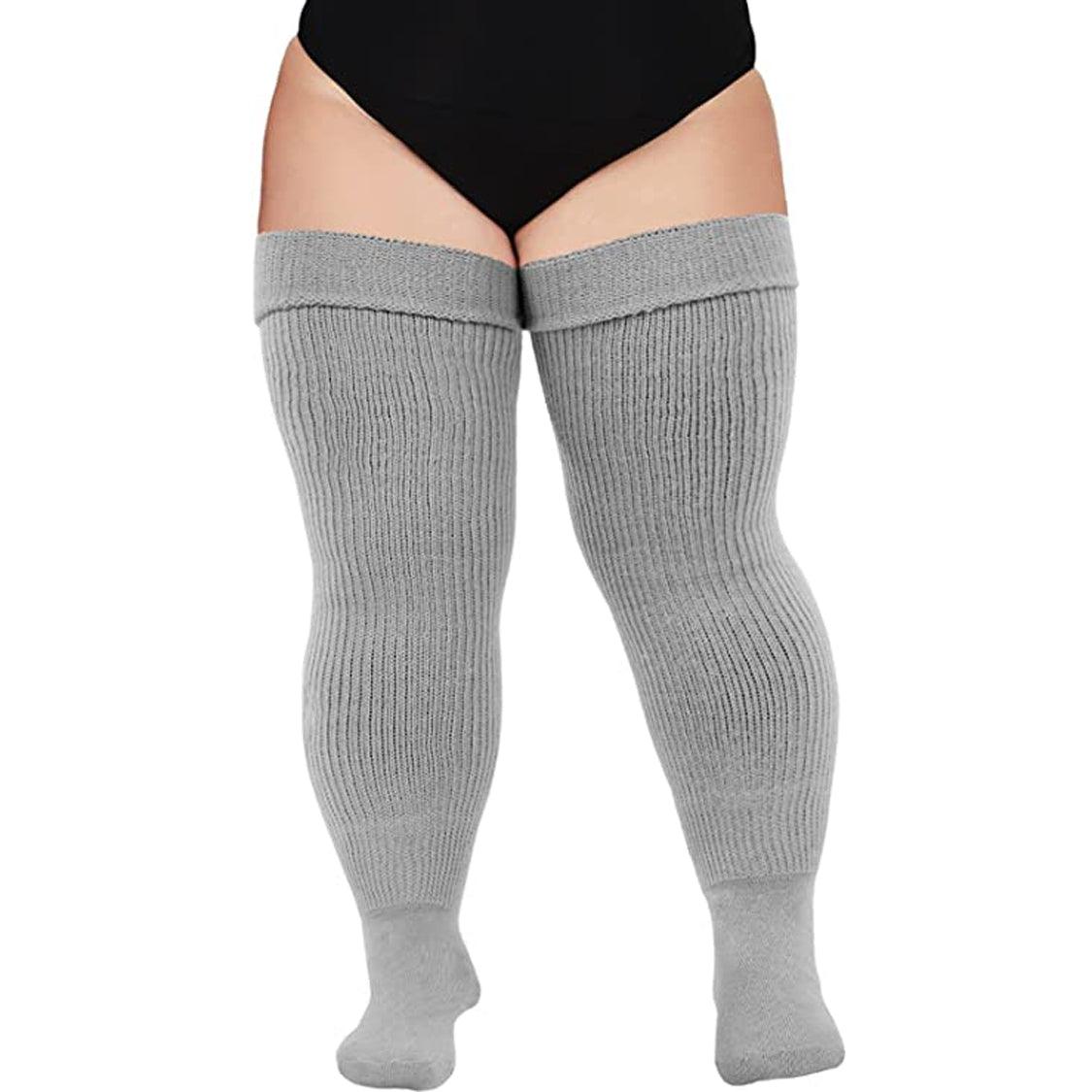 Dominion Extra Long & Thick Thigh High Socks - TheGivenGet