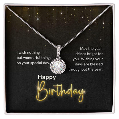 Happy Birthday Eternal Hope Necklace - TheGivenGet