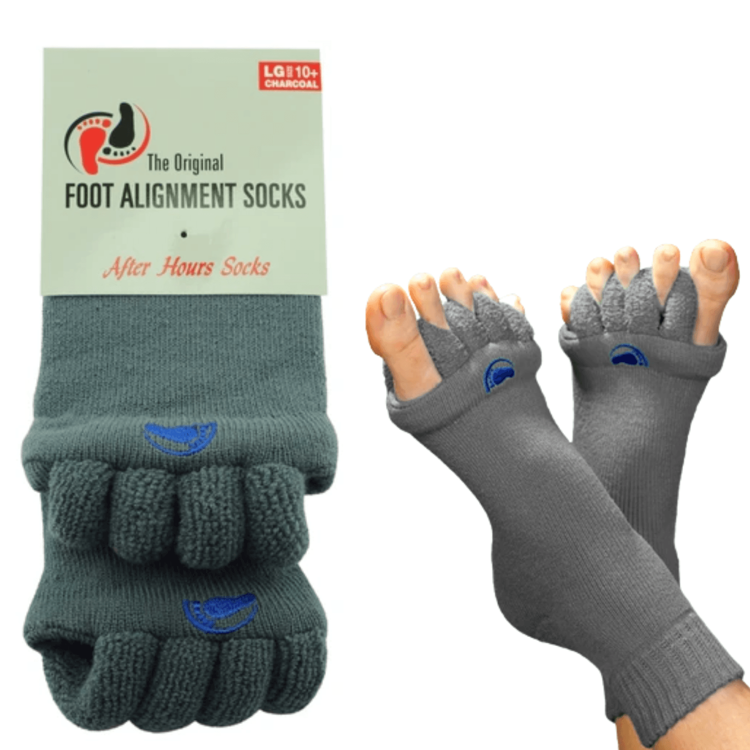 Happy- Feet Toe Stretch Socks – TheGivenGet