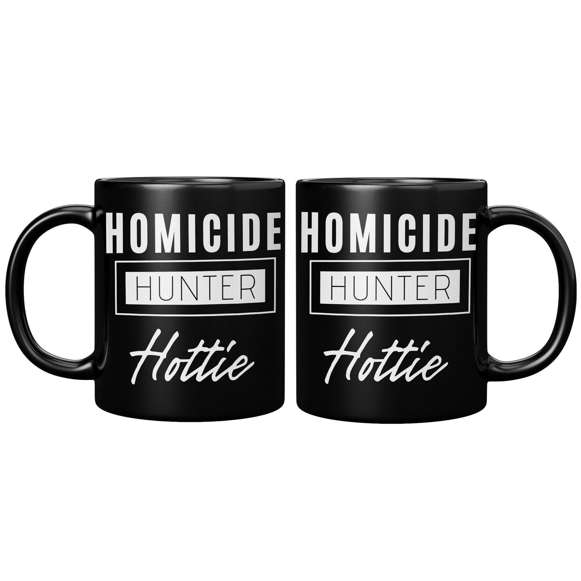 Hunter Homicide Hottie Joe Kenda Black Mug - TheGivenGet