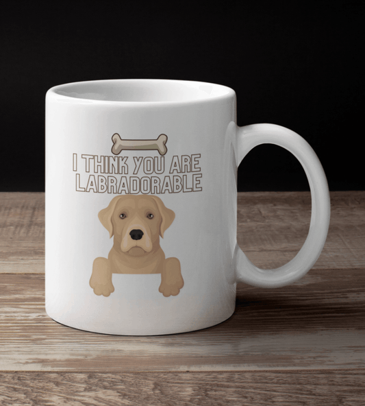 I Think You Are Labradorable White Mug - TheGivenGet