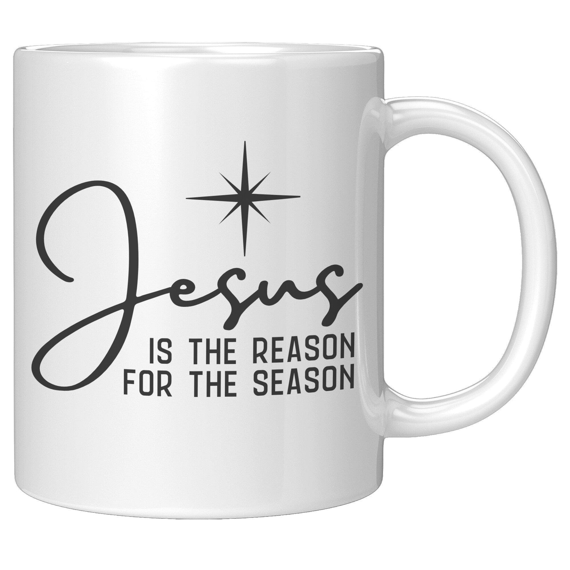 Jesus Is The Reason For The Season White Mug - TheGivenGet