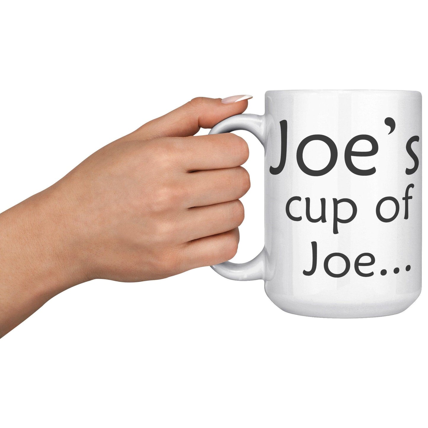 Joe's Cup Of Joe... White Mug - TheGivenGet