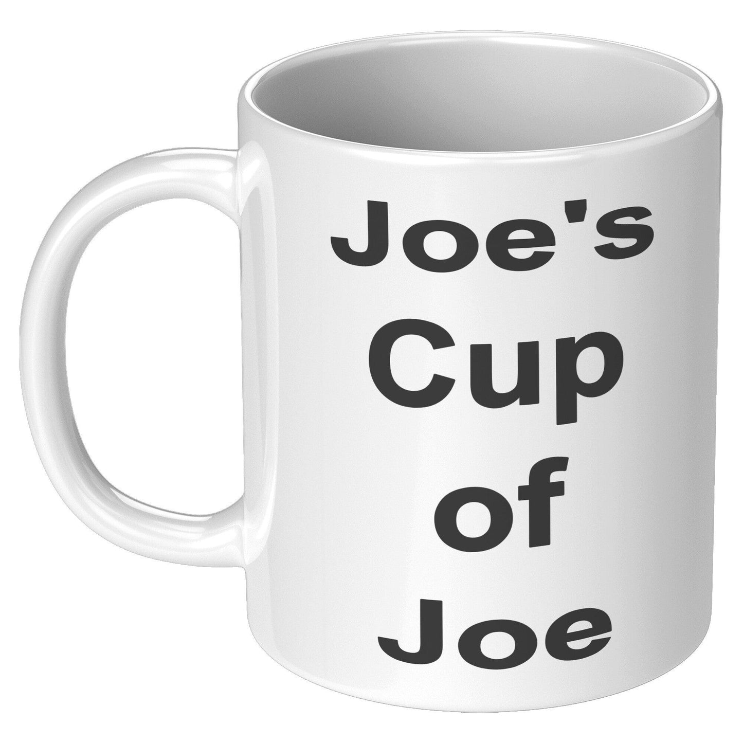 Joe's Cup Of Joe White Mug - TheGivenGet