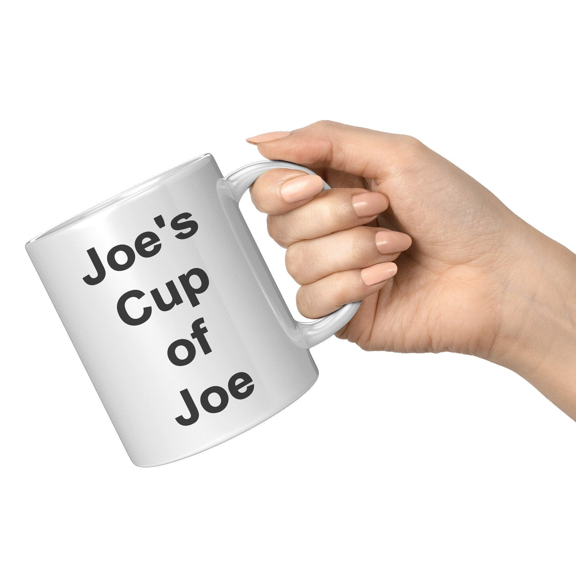 Joe's Cup Of Joe White Mug - TheGivenGet
