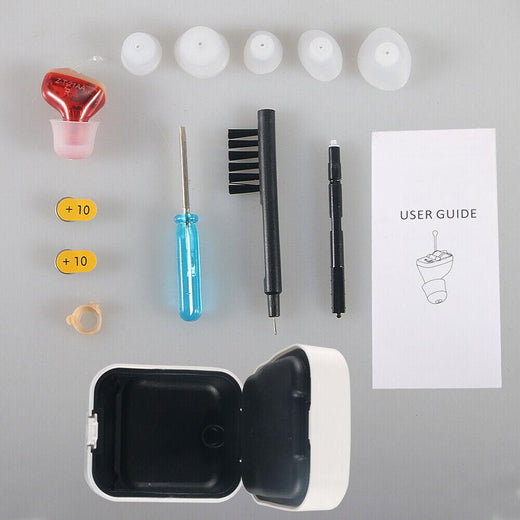 Mini Digital Hearing Aids, Voice Amplifier Enhancer, Invisible In Ear