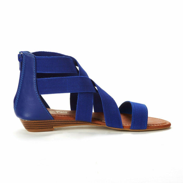 Open Toe Flat Sandals, Flexible Summer Gladiator Shoes for Women