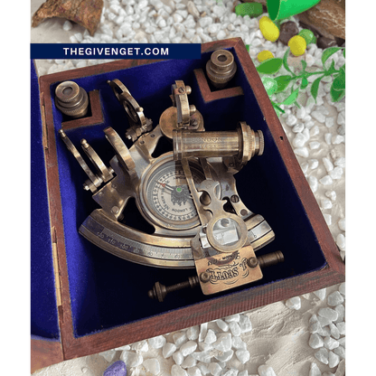 Personalized Compass With Sextant - TheGivenGet