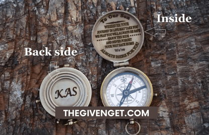 Personalized Engraved US Army Compass - TheGivenGet