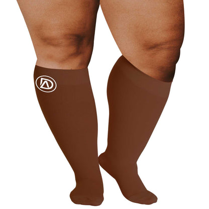 Wide Calf/Plus Size Compression Socks & Stockings