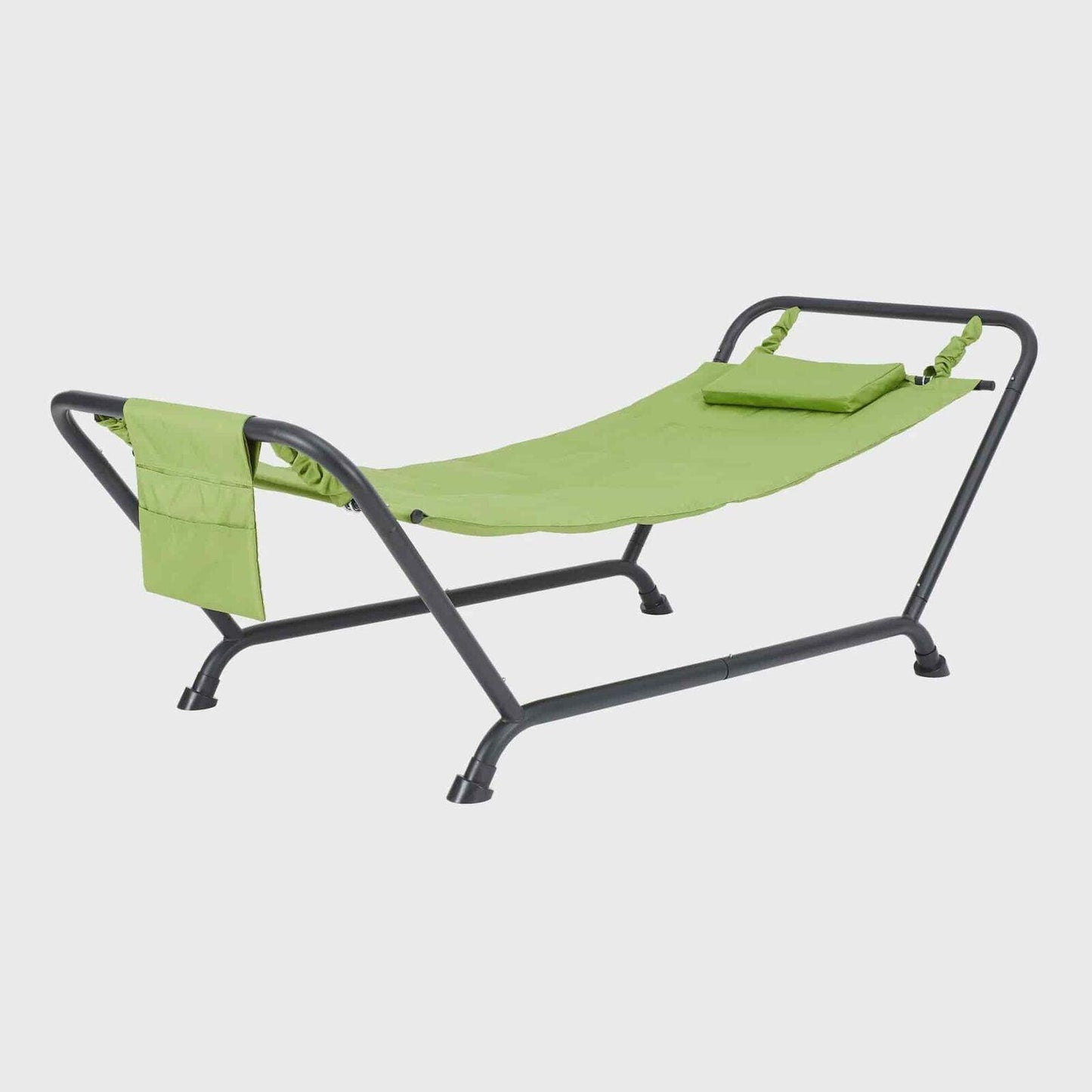 Polyester Hammock with Stand and Pillow for Outdoor - TheGivenGet