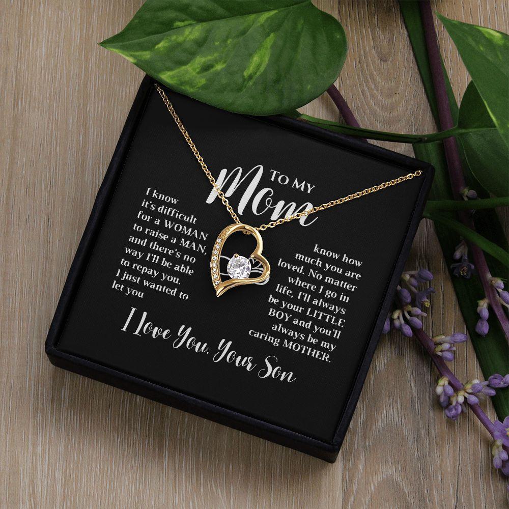 To My Mom Forever Love Necklace - TheGivenGet