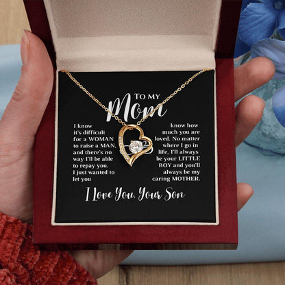 To My Mom Forever Love Necklace - TheGivenGet