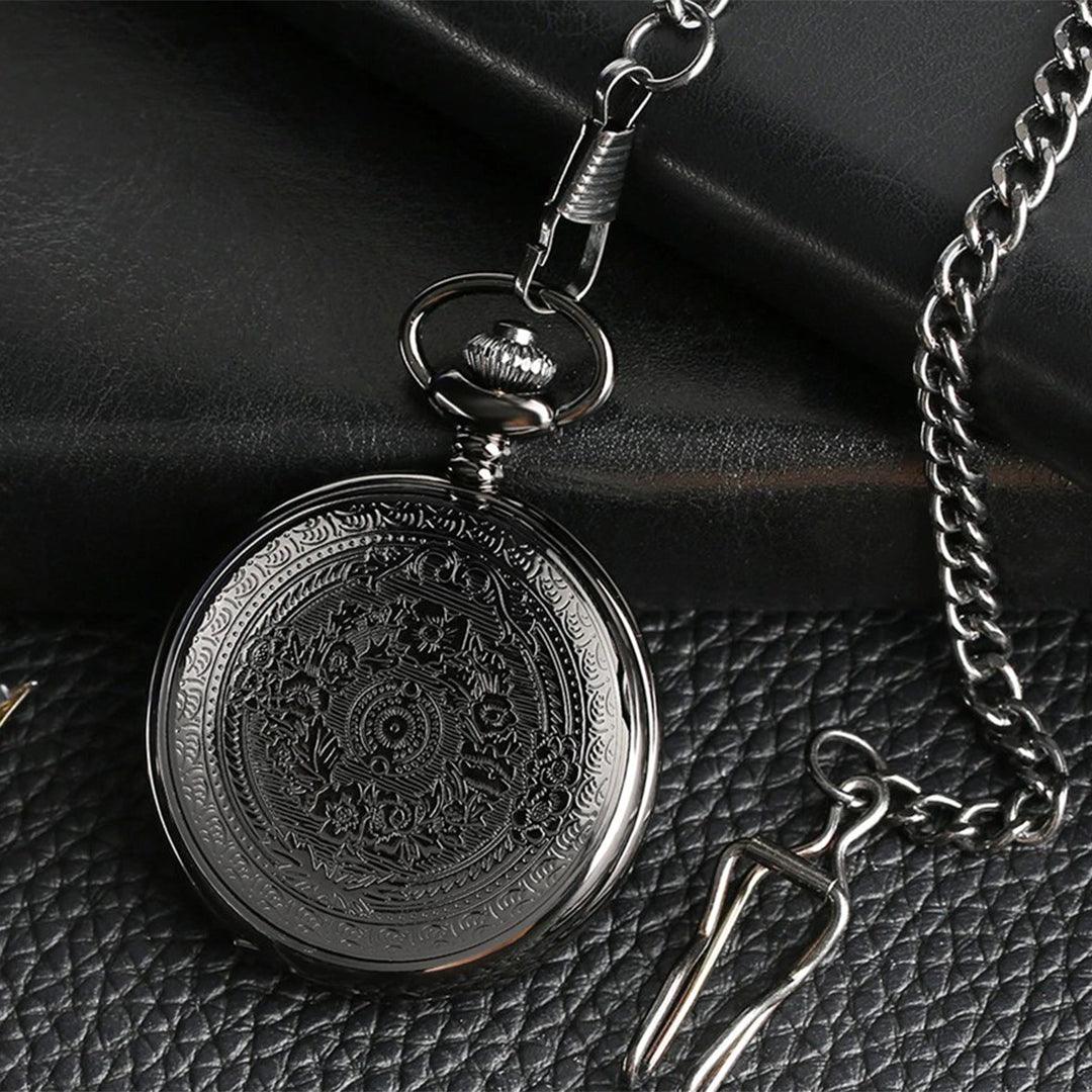 To My Son Quartz Pocket Watch - TheGivenGet