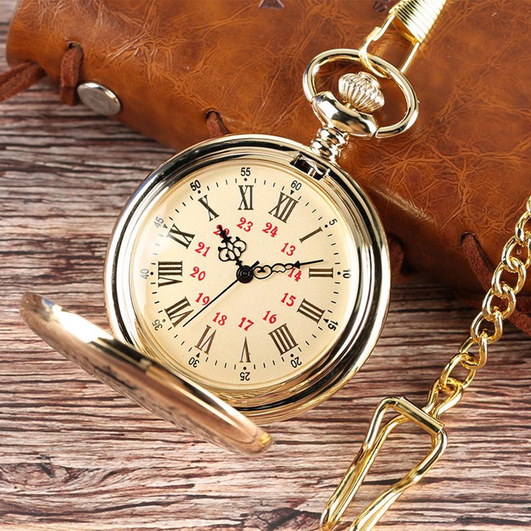 To My Son Quartz Pocket Watch - TheGivenGet