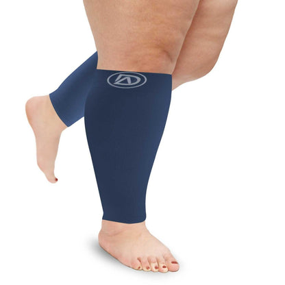 WIDE Calf Compression Sleeves 20-30 mmHg | Plus Size by Dominion Active (1 Pair) - TheGivenGet
