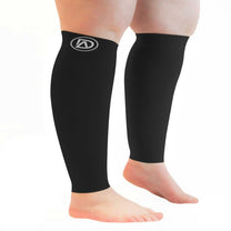 WIDE Calf Compression Sleeves 20-30 mmHg | Plus Size by Dominion Activ ...
