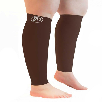 WIDE Calf Compression Sleeves 20-30 mmHg | Plus Size by Dominion Active (1 Pair) - TheGivenGet