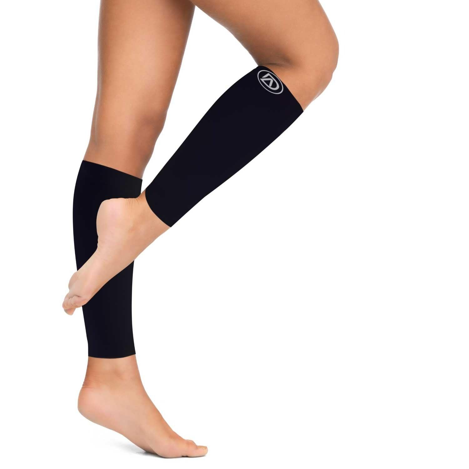 Agon® Leg / Calf Compression Sleeve With Shin Padding – Myaquamassage
