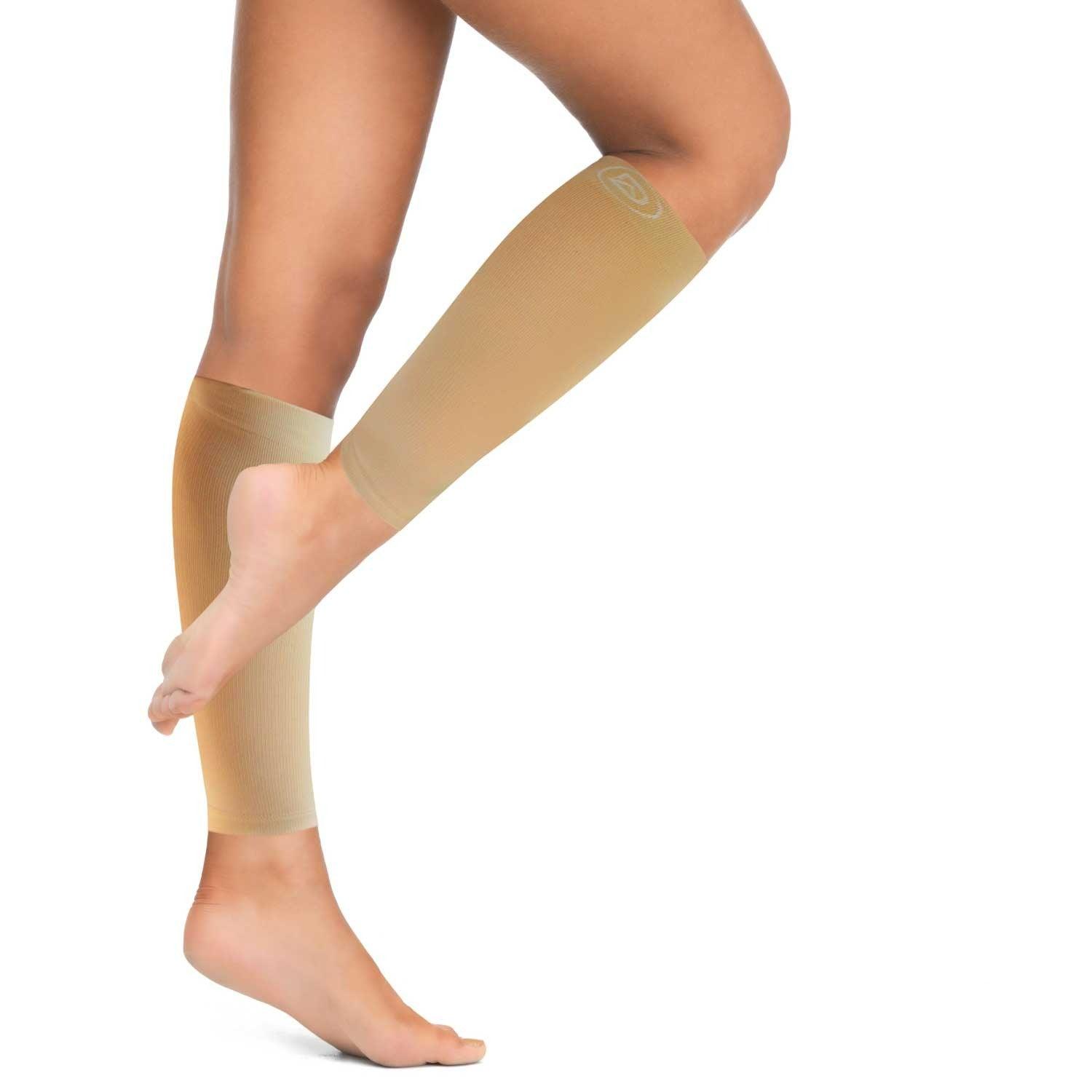  Plus Size Compression Sleeves for Calves Women Wide