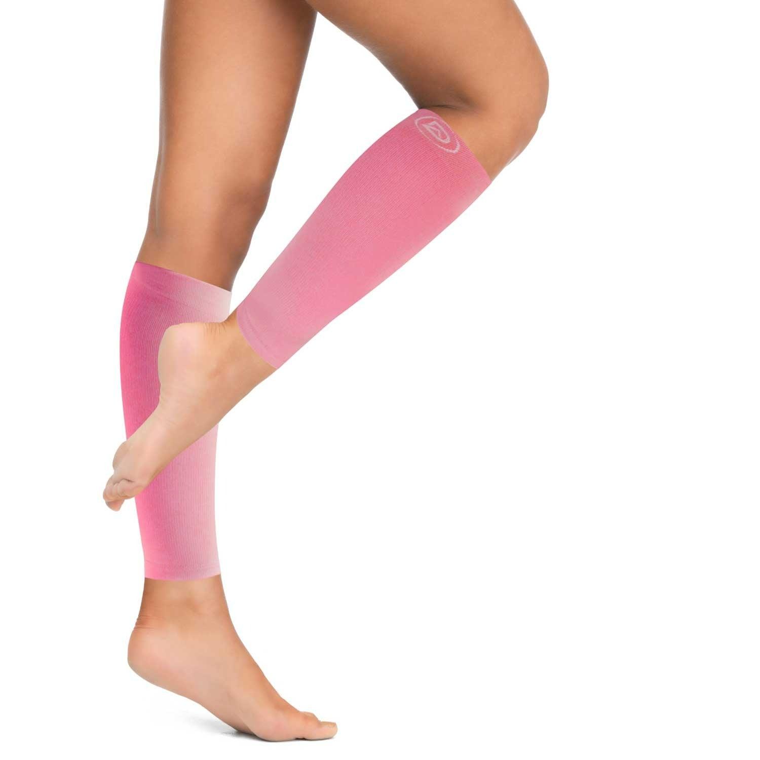 Calf Compression Sleeves (Pair) - Hot Pink –