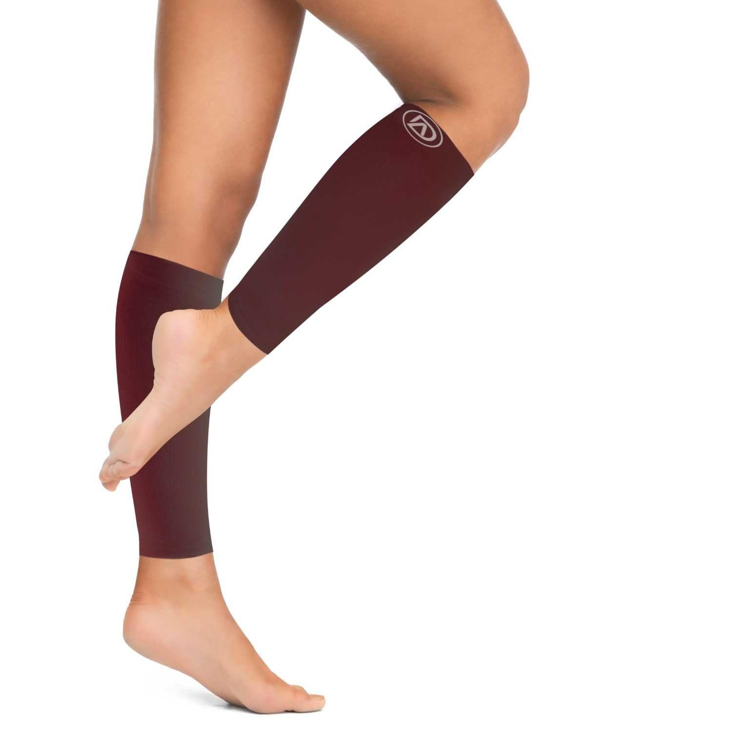 WIDE Calf Compression Sleeves 20-30 mmHg, Plus Size by Dominion Activ