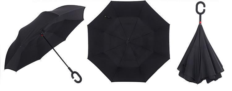 Windproof Reverse Folding Umbrella - TheGivenGet