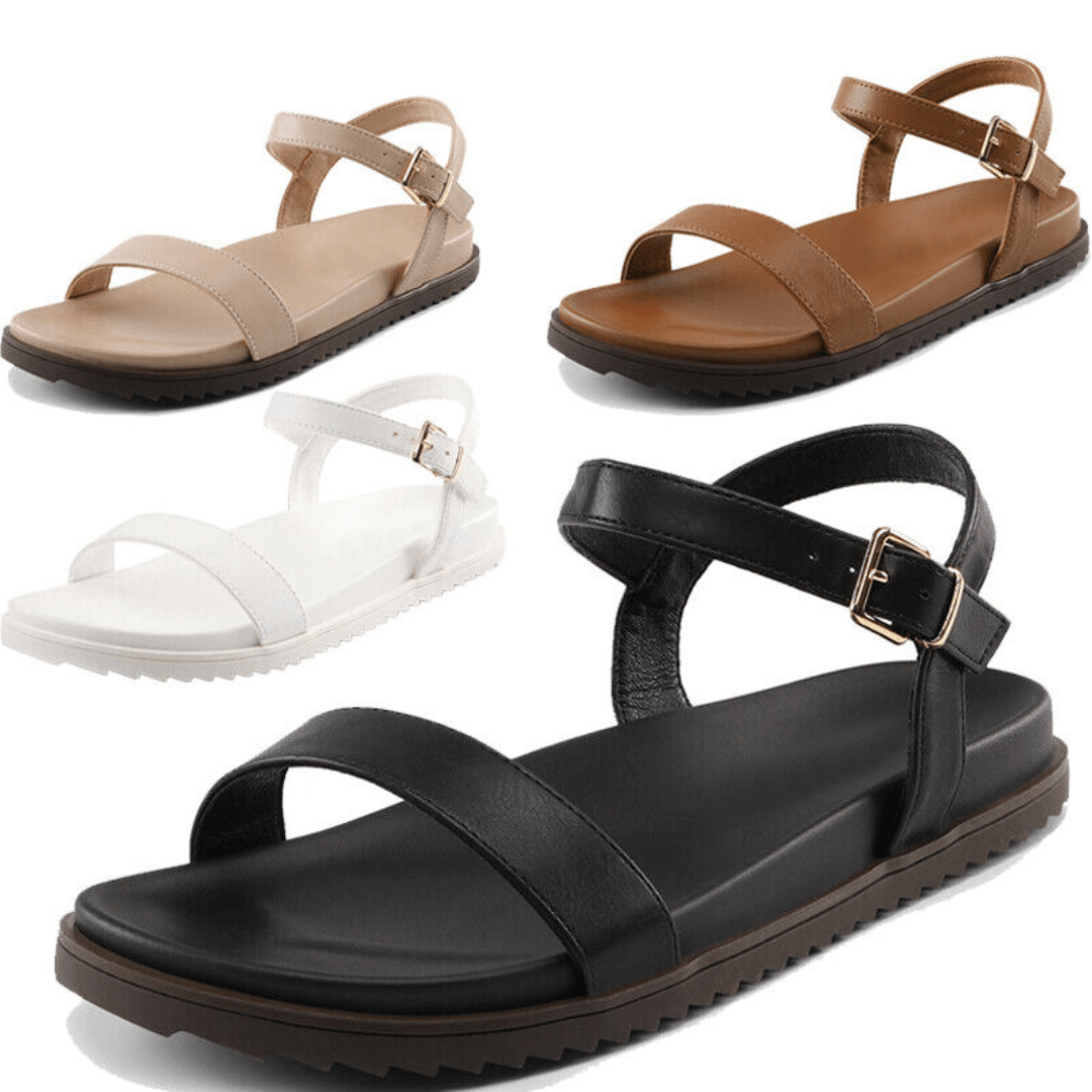 Women Toe Arch Summer Flat Sandals - TheGivenGet