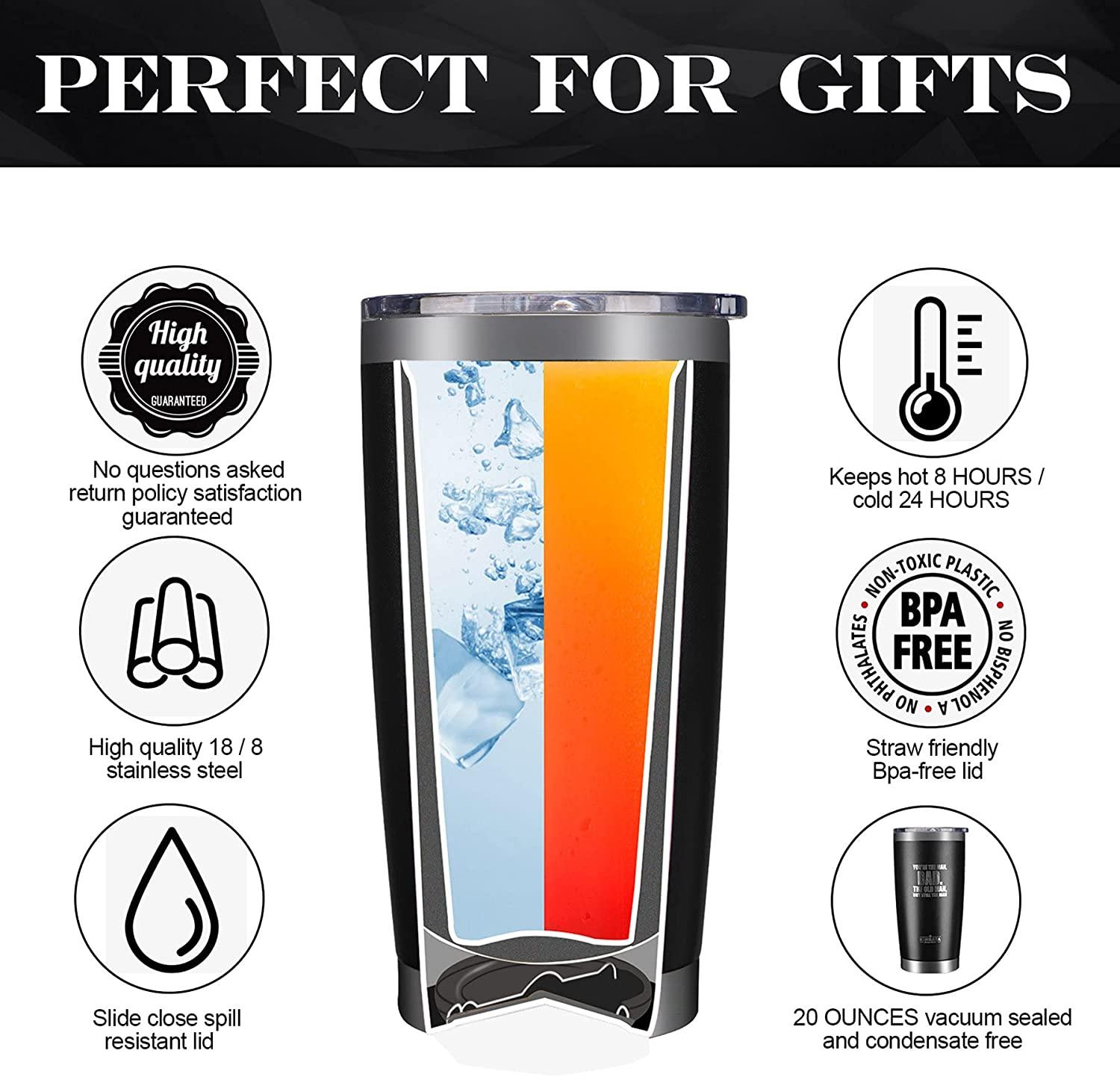 PINT GLASS MAN (Hot/Cold Tumbler)